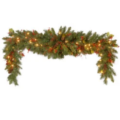 Christmas Central 72" Pre-Lit Artificial Christmas Mantel Swag, Clear Lights -Best Christmas Decoration Store cc1 301 6 1 4 48486.1631811756