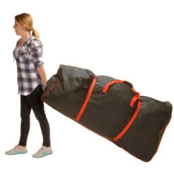 55" Black And Red Tear Resistant Christmas Tree Storage Bag With Wheels -Best Christmas Decoration Store dnat dy16 75016 1 3 72756.1587645163