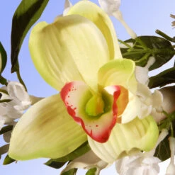 Christmas Central 28" White Rose & Calla Lily Swag -Best Christmas Decoration Store dnat ras 477814a 1 3 21166.1631812641
