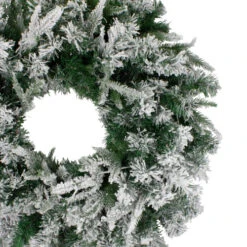 Northlight Flocked Winfield Fir Artificial Christmas Wreath - 36-Inch, Unlit -Best Christmas Decoration Store northlight hb27067 1 39875.1588362518