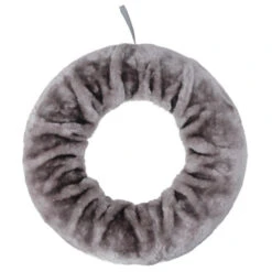 Northlight Lilac Purple Faux Fur Artificial Christmas Wreath - 13-Inch, Unlit