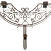 Northlight 24" Brown Holly Berry Design Adjustable Decorative Christmas Wreath Hanger